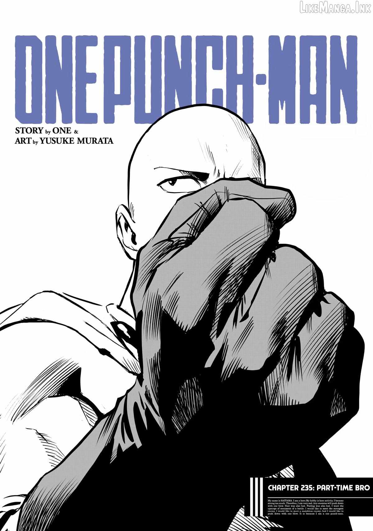 One Punch Man - Chapter 235 image 01